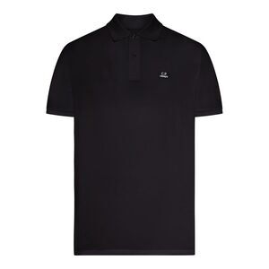 Cp Company Men Short-Sleeved Polo Shirt In Stretch Piquet